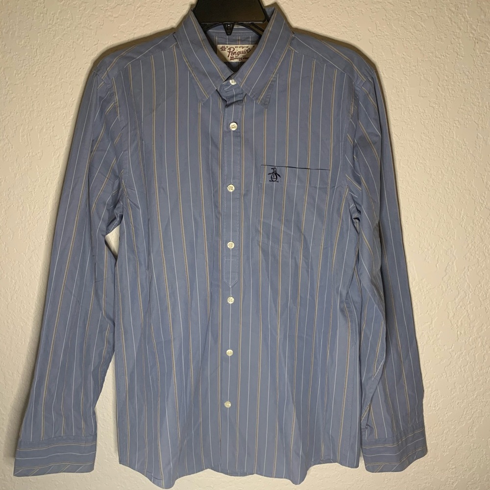 Orignal Penguin Button-Up Size Small Long Sleeve
